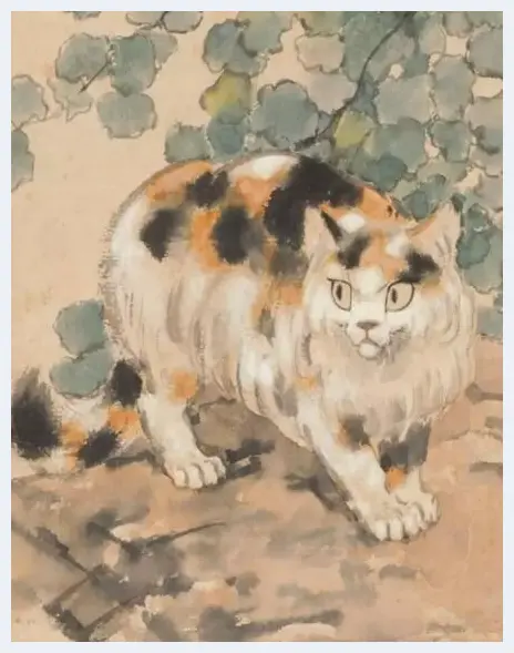 除了画马 他也画猫 | 美术作品拍卖