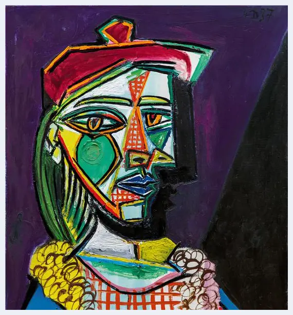 毕加索油画透视两女人 | 艺术品记录