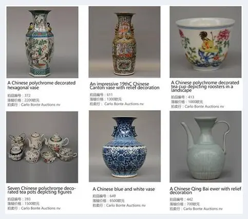 联拍在线CarloBonteAuctions拍卖会再破百万 | 艺术品拍卖市场