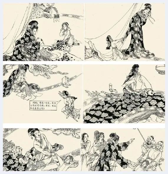 罕见《蔡文姬》连环画原稿全套赏析 | 艺术品报道