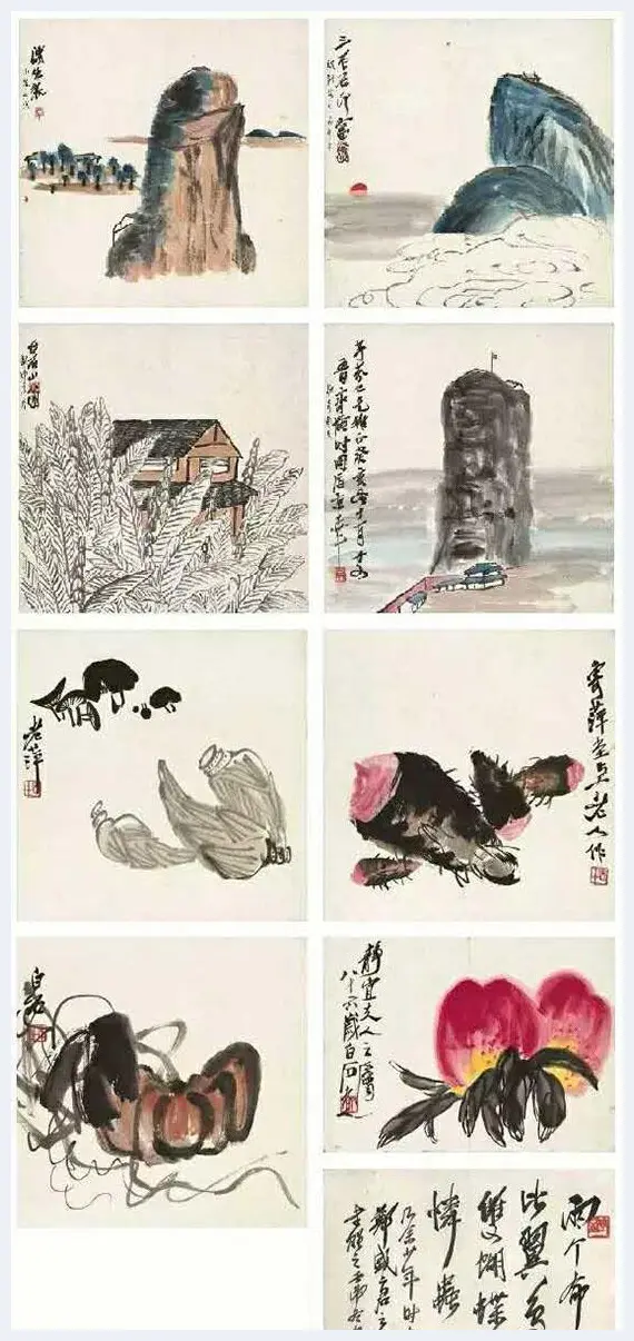 齐白石《山水蔬菜杂册》1450万港元佳士得落槌 | 艺术品记录